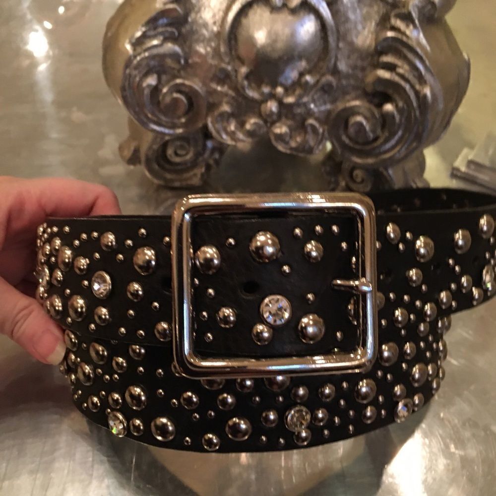 BLACK CRYSTAL Belt! 